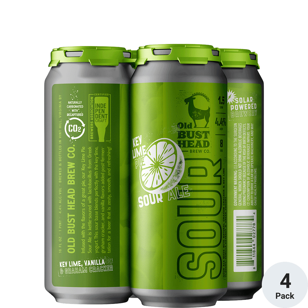 Old Bust Head Key Lime Pie Sour Ale Total Wine & More