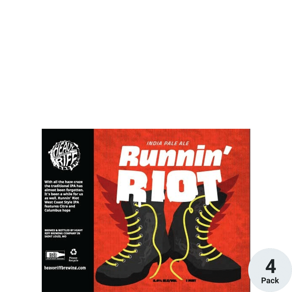 Heavy Riff Running Riot 4pk-16oz Cans
