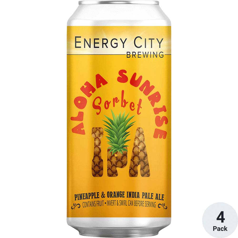 Energy City Aloha Sunrise Sorbet IPA Total Wine & More