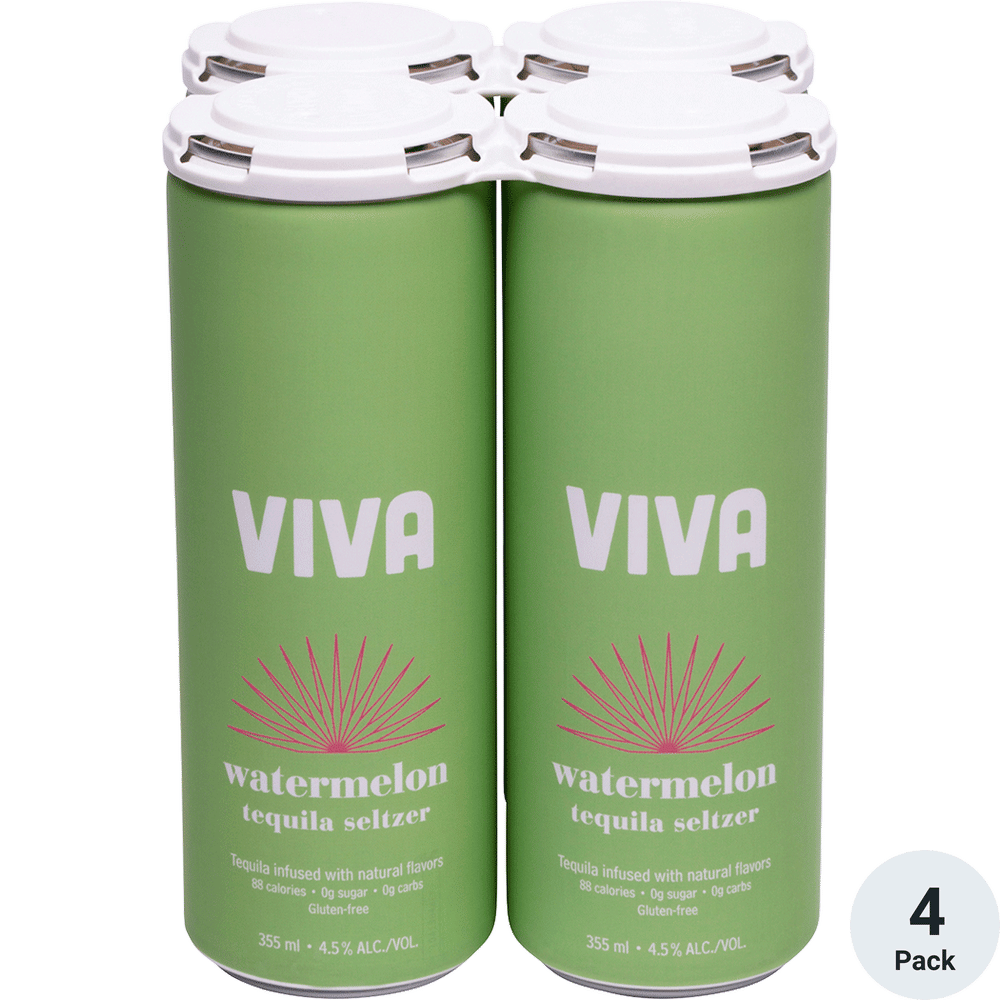 VIVA Watermelon Tequila Seltzer Total Wine & More