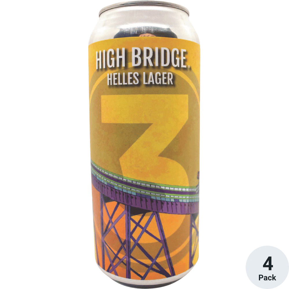 Three Roads High Bridge Helles Lager | Total Wine &amp; More