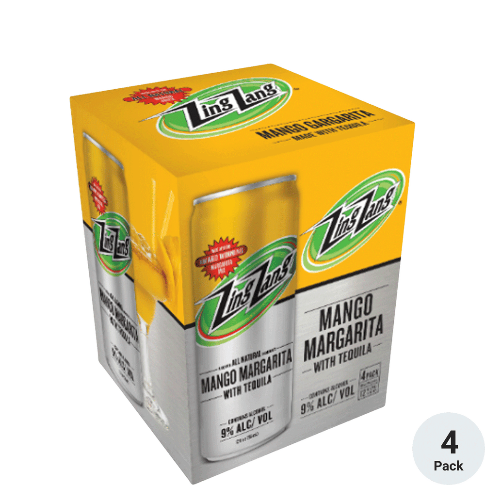 Zing Zang Mango Margarita RTD Total Wine & More