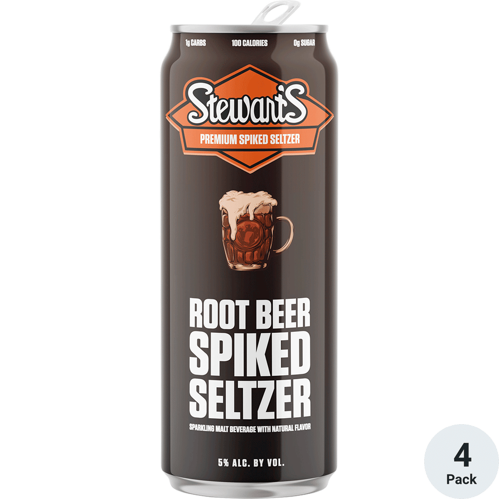 Stewart's Root Beer Spiked Seltzer Total Wine & More