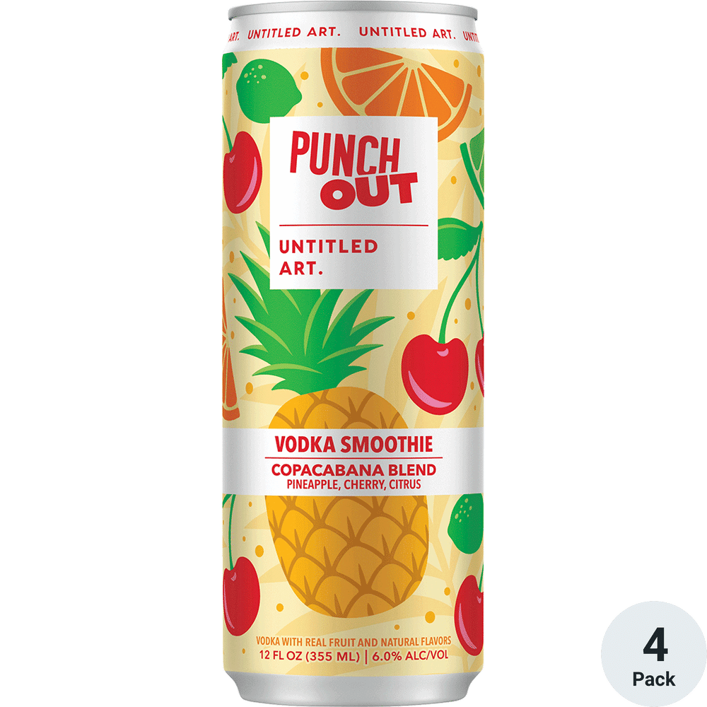 Untitled Art Punch Out Copacabana Vodka Smoothie Total Wine & More