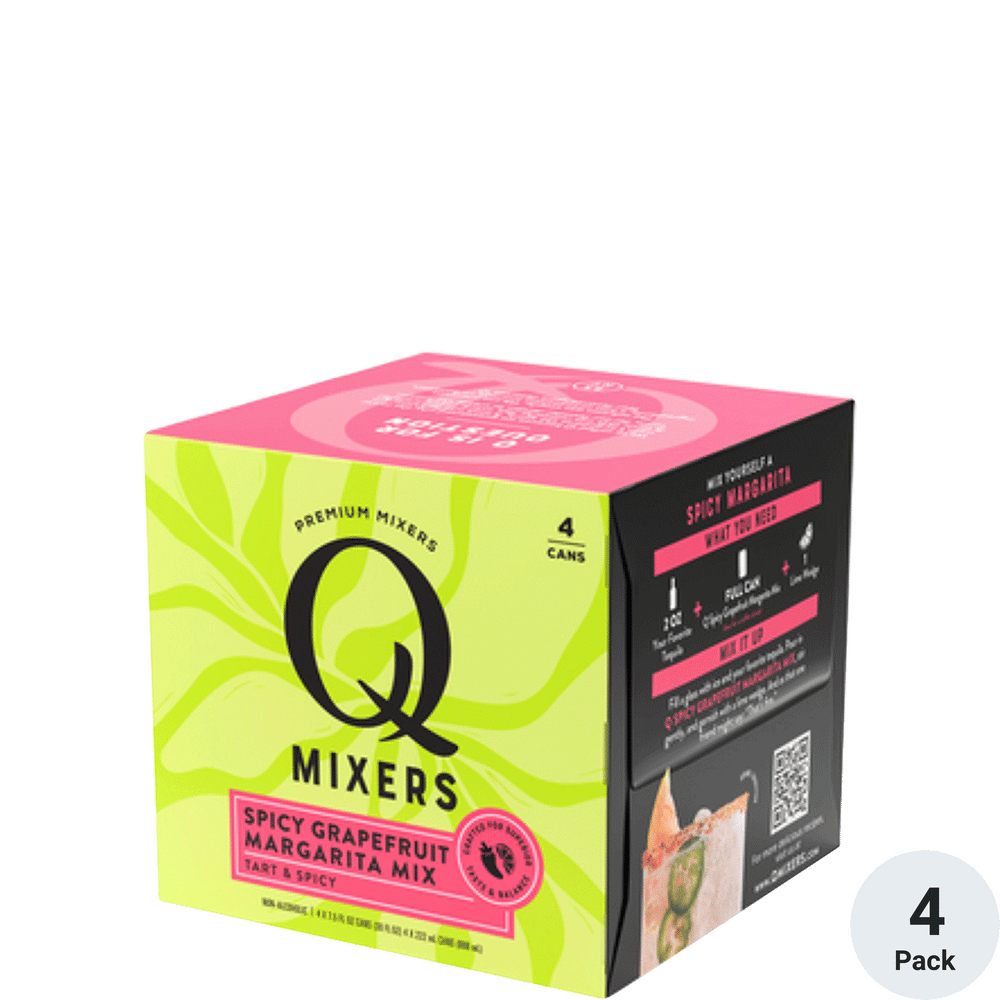 Q Spicy Grapefruit Margarita Mix Total Wine & More