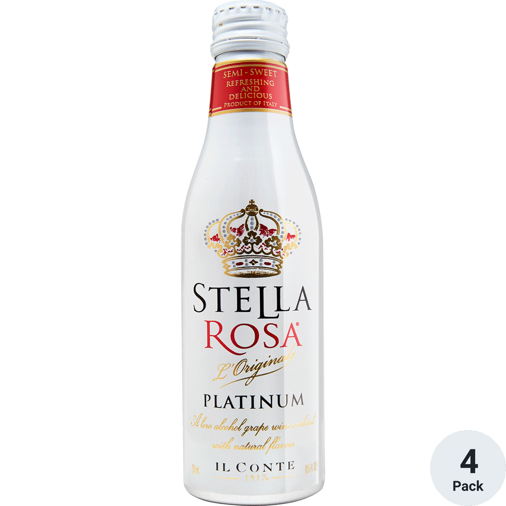 Stella Rosa Platinum French Vanilla 4pk-250ml