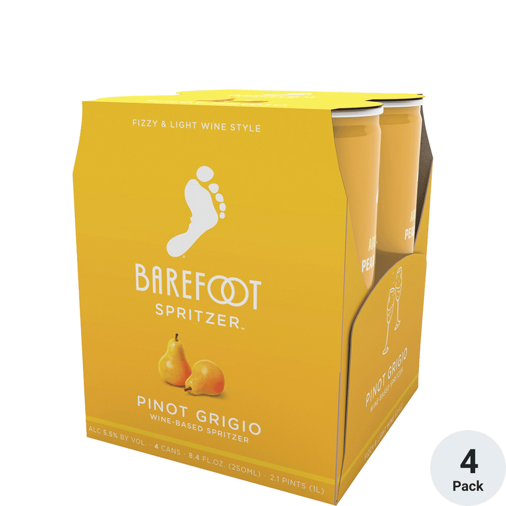Barefoot Spritzer Pinot Grigio Total Wine & More