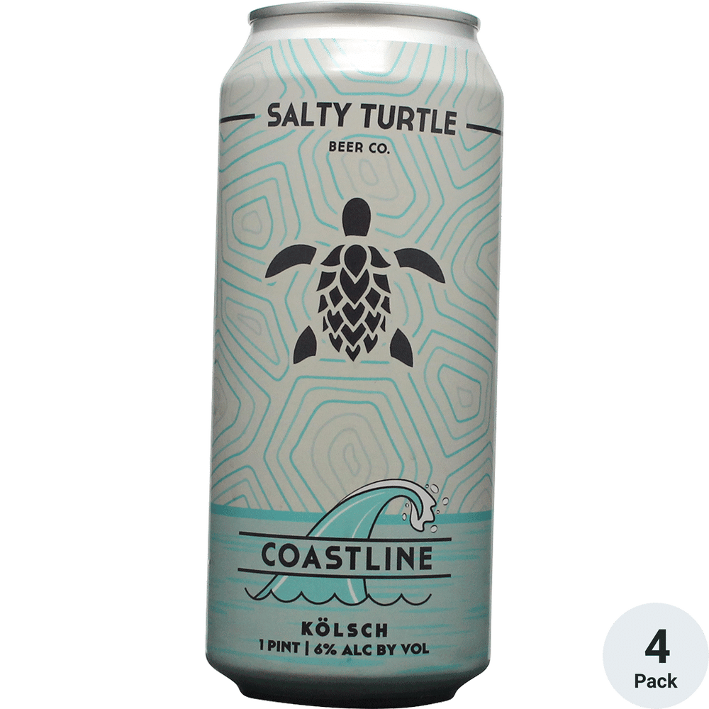 Salty Turtle Coastline 4pk-16oz Cans