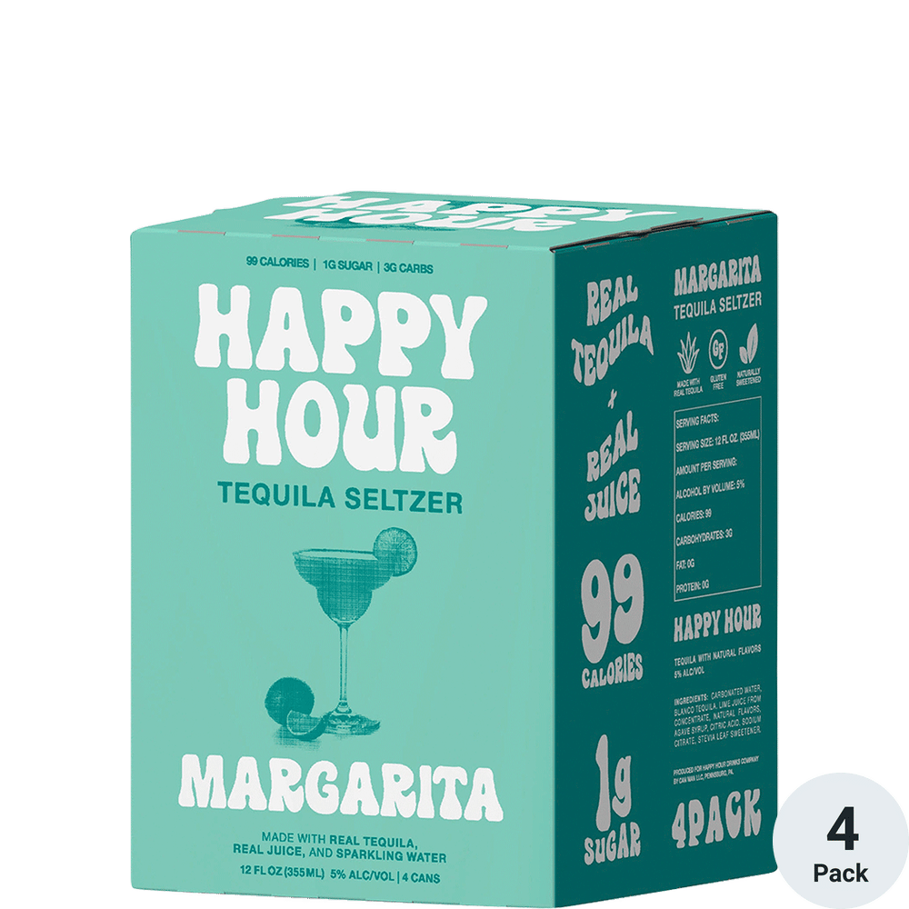 Happy Hour Margarita Tequila Seltzer Total Wine & More