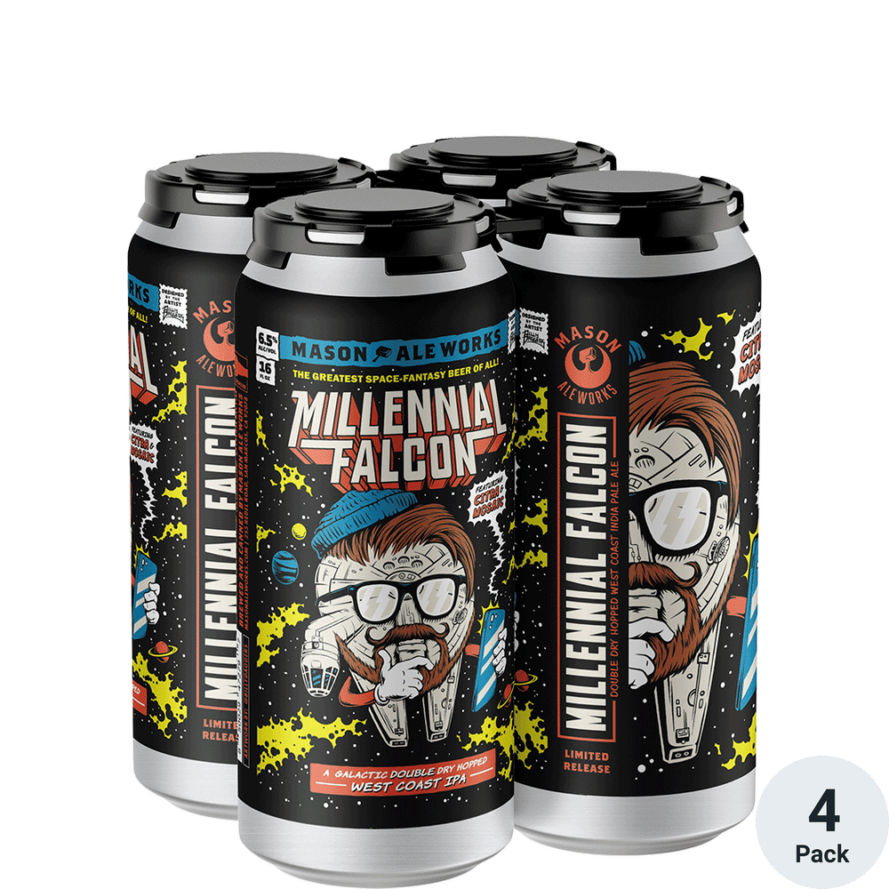 デバイスワークス　ALE NO ALE Mason Aleworks Hops of Doom Hazy DIPA | Total Wine & More