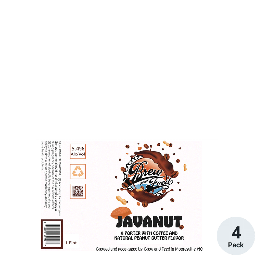 Brew & Feed Javanut 4pk-16oz Cans