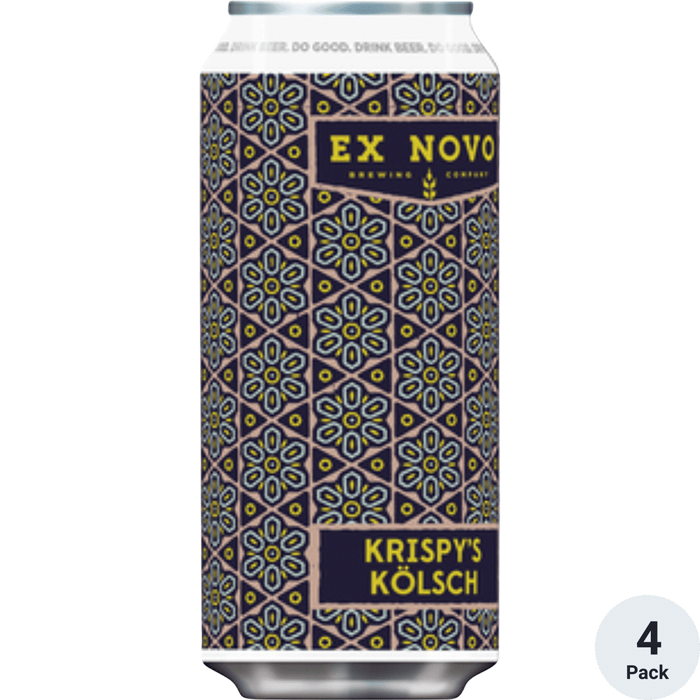Ex Novo Krispy's Kolsch 4pk-16oz Cans