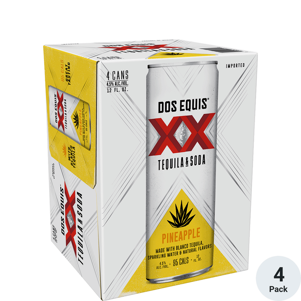 Dos Equis Tequila Soda Pineapple Total Wine & More