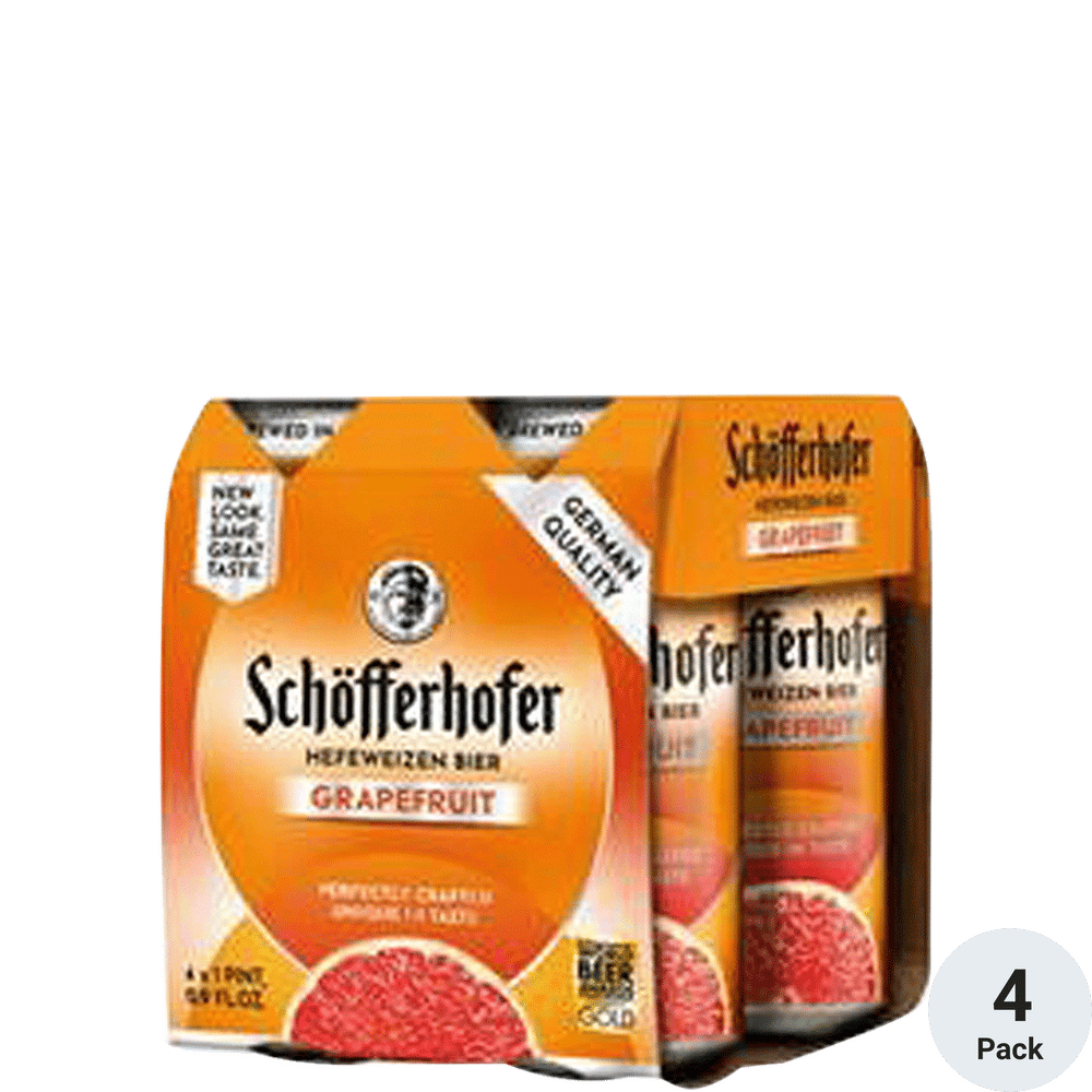 Schofferhofer Hefeweizen Grapefruit 4pk-16oz Cans