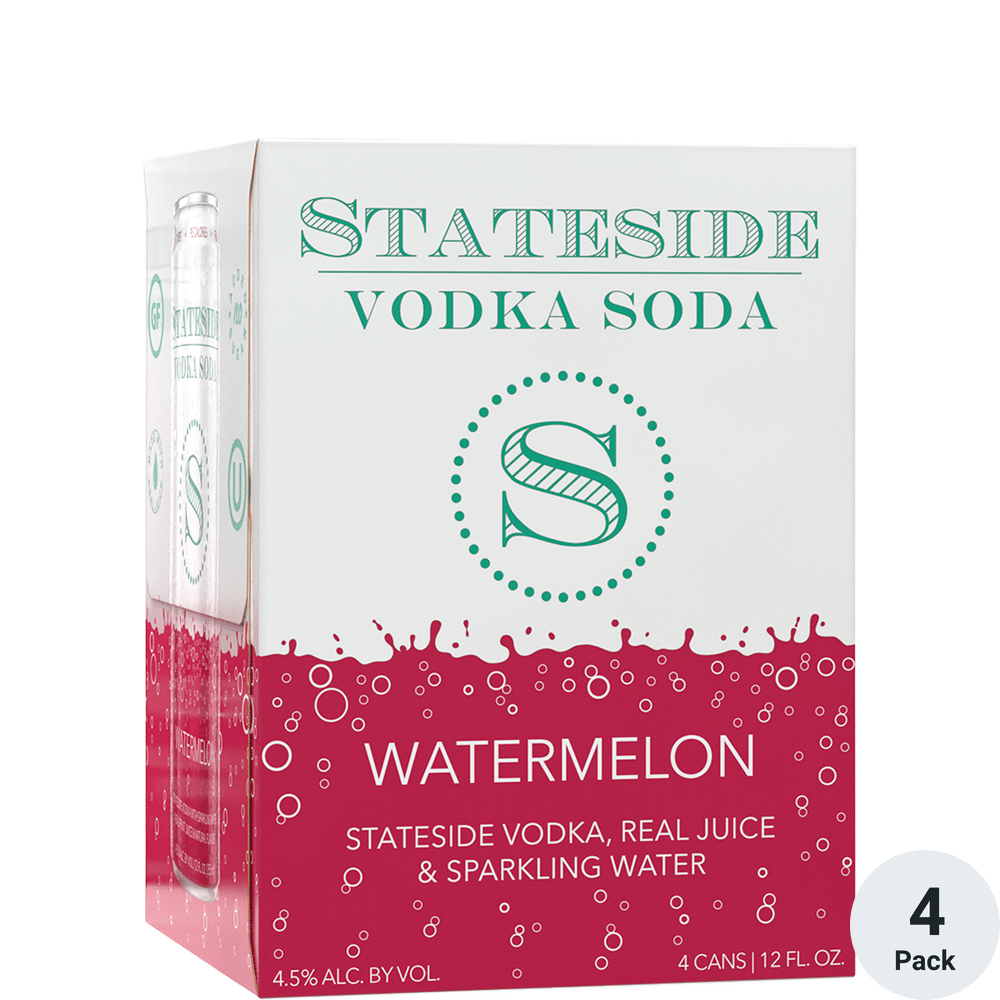 Stateside Watermelon Vodka Soda Total Wine & More