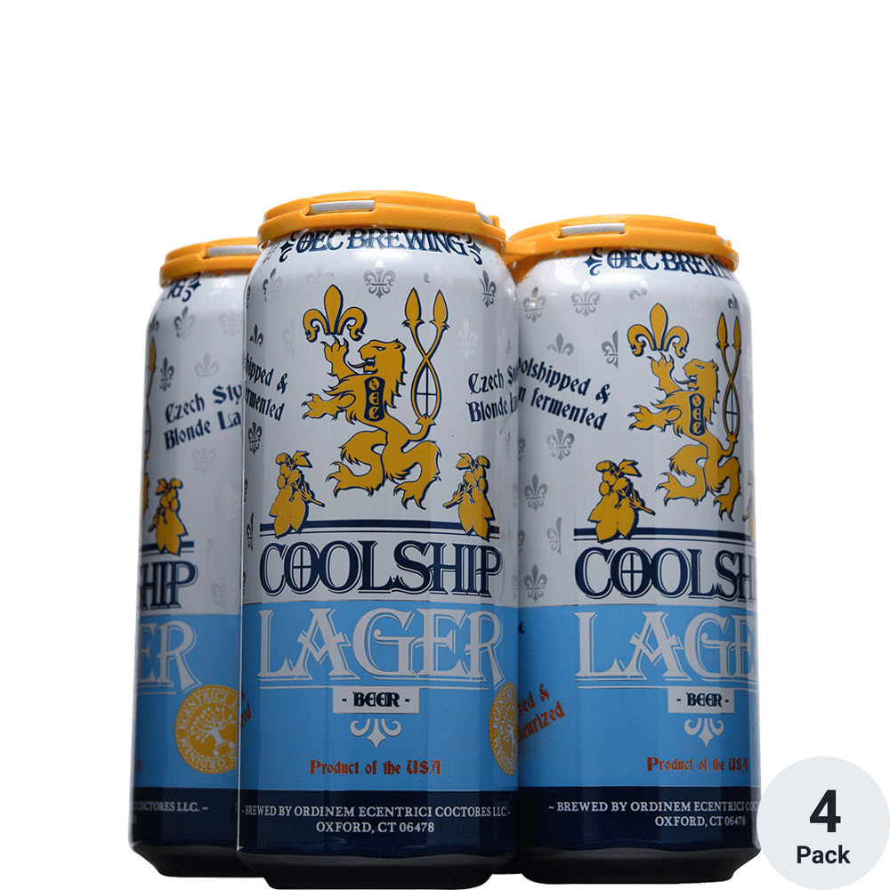OEC Coolship Lager 4pk-16oz Cans