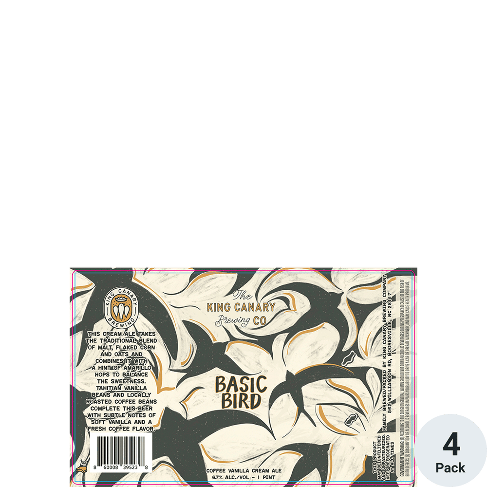 Basic Bird Coffee Cream Ale Total Wine & More