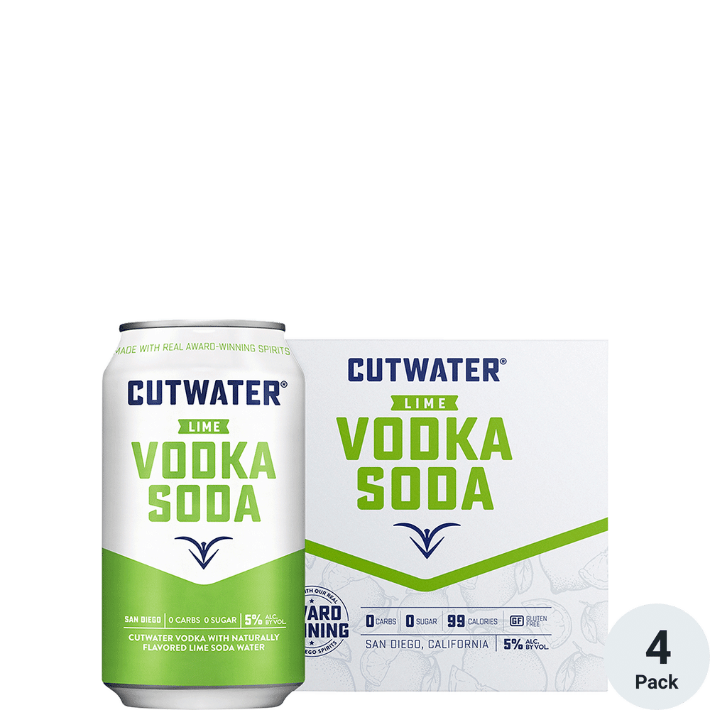 Cutwater Lime Vodka Soda Total Wine & More