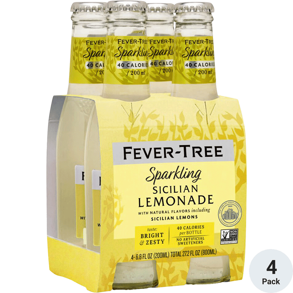 Fever Tree Sparkling Sicilian Lemonade Total Wine & More