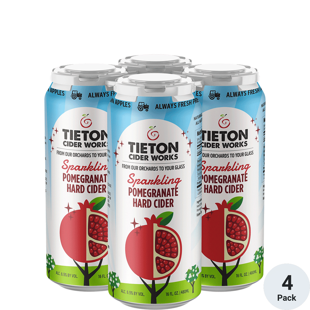 Tieton Sparkling Pomegranate Hard Cider | Total Wine & More