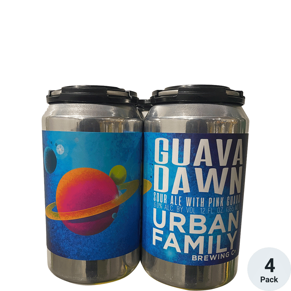 Urban Family Guava Dawn 4pk-12oz Cans