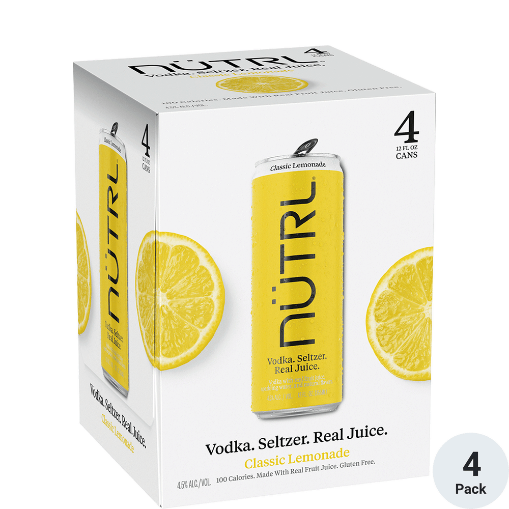 Nutrl Lemonade Hard Seltzer Total Wine & More