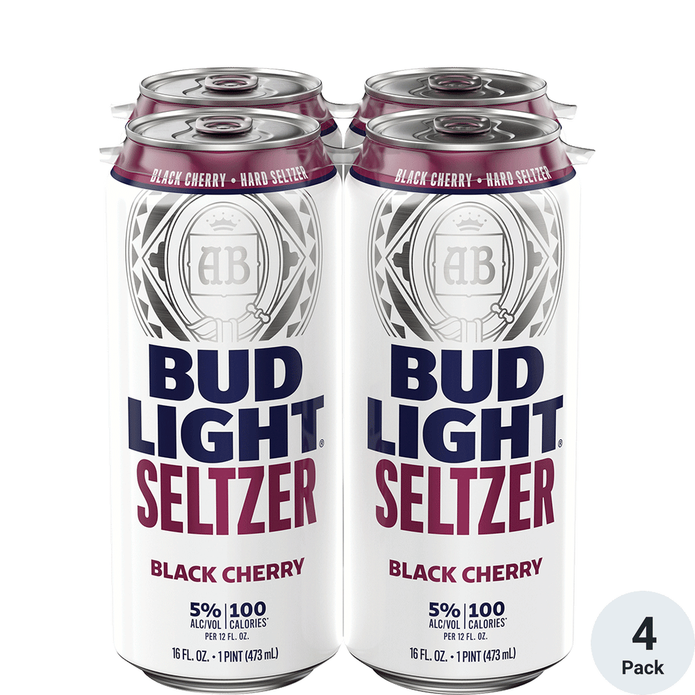 チェリーコーク&バドライト Bud Light Seltzer Flavor Burst Black Cherry | Total Wine & More