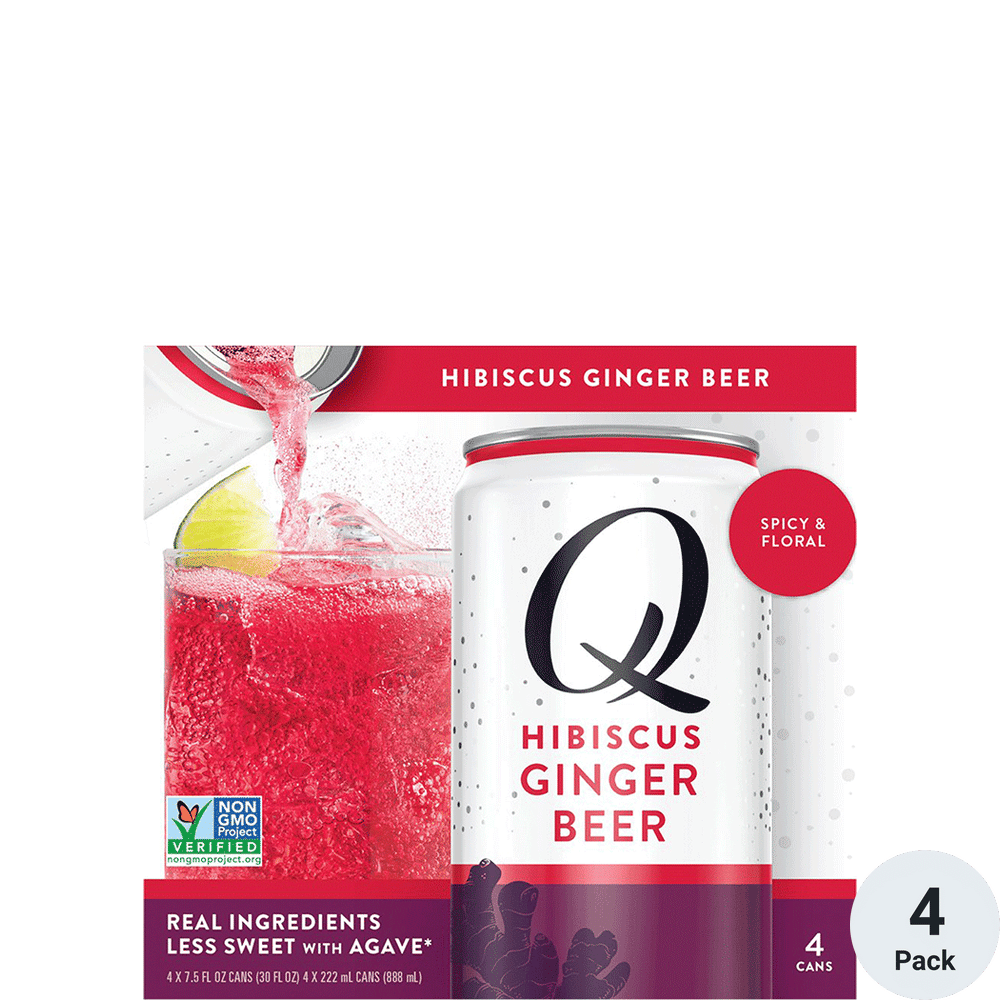 Q Ginger Beer Hibiscus Total Wine & More