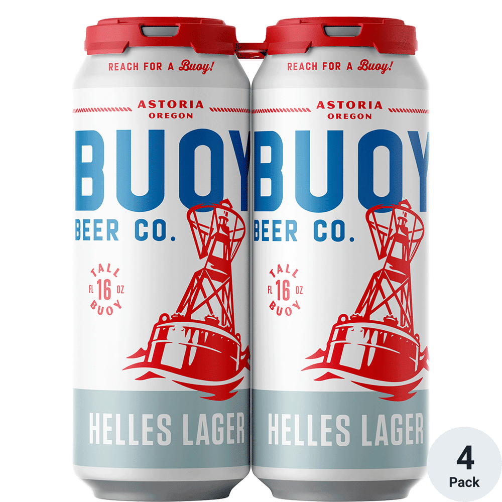 Buoy Helles Lager 4pk-16oz Cans