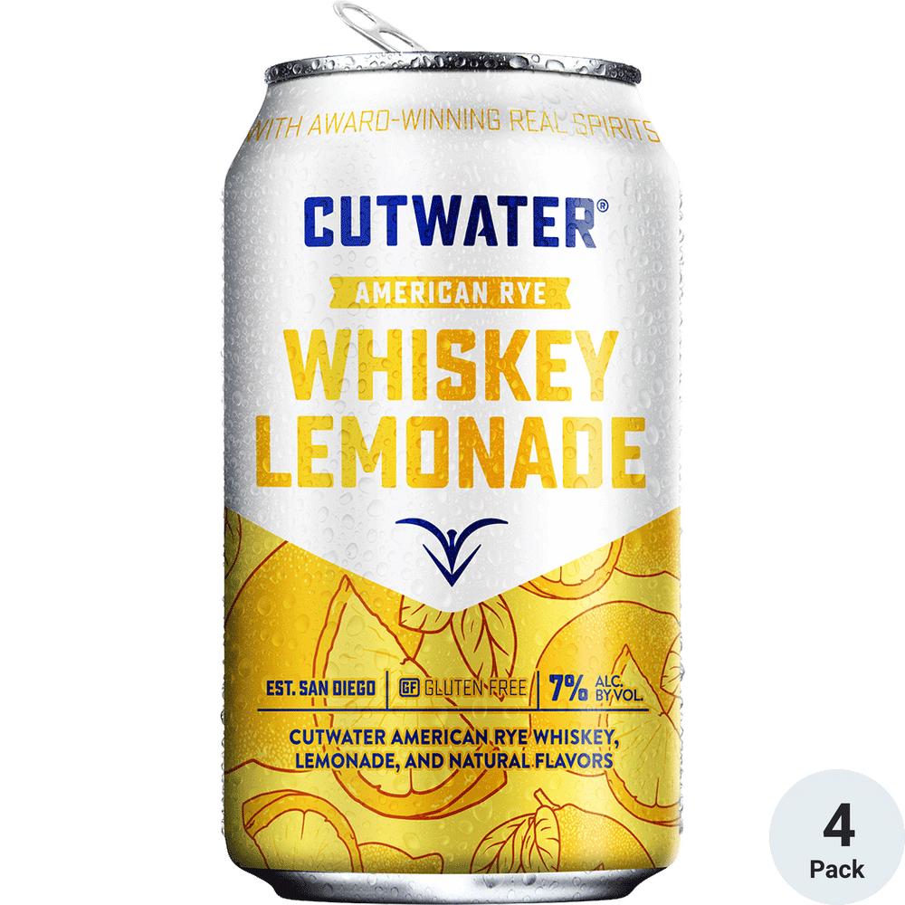 Cutwater Whiskey Lemonade Total Wine & More