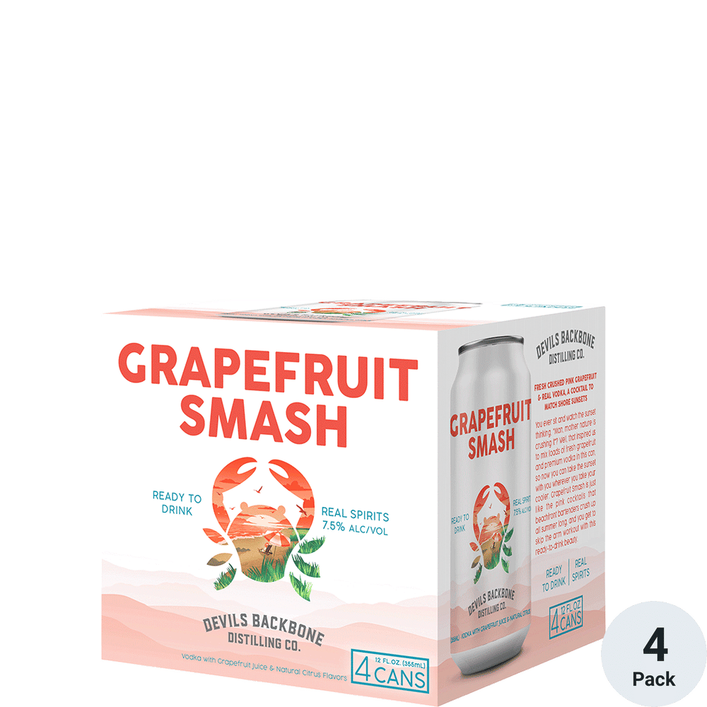 Devils Backbone Grapefruit Smash7.5 Total Wine & More