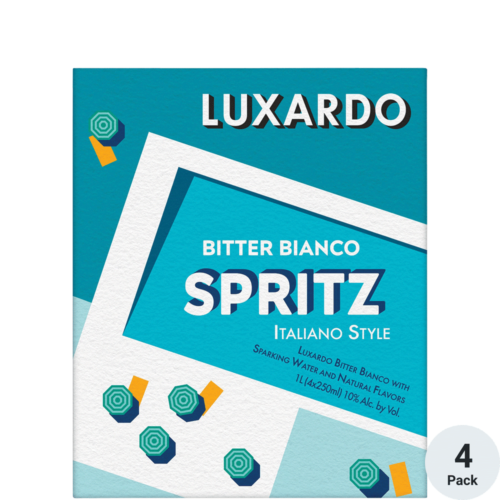 Luxardo Bitter Bianco Spritz 4pk-250ml Cans