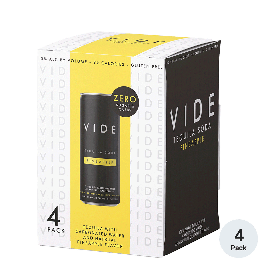 VIDE Pineapple Tequila Soda Total Wine & More