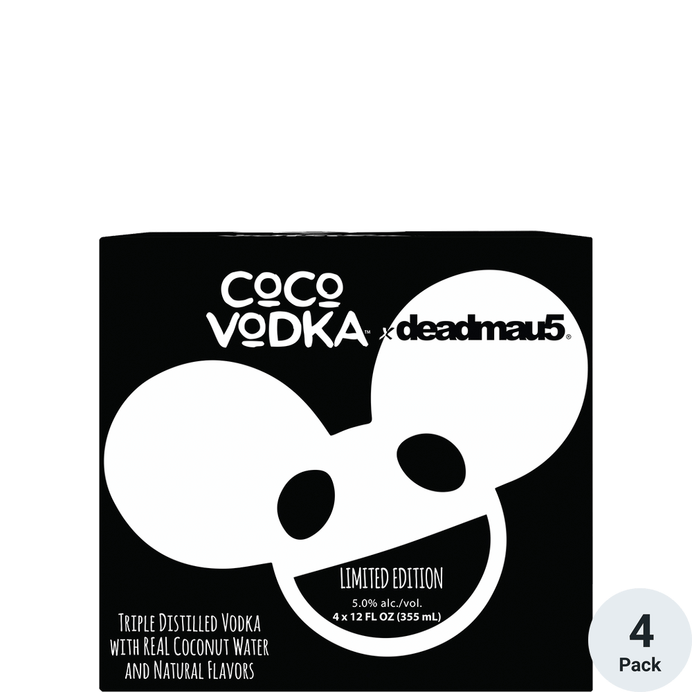 CoCo Vodka x deadmau5 4pk-12oz Cans