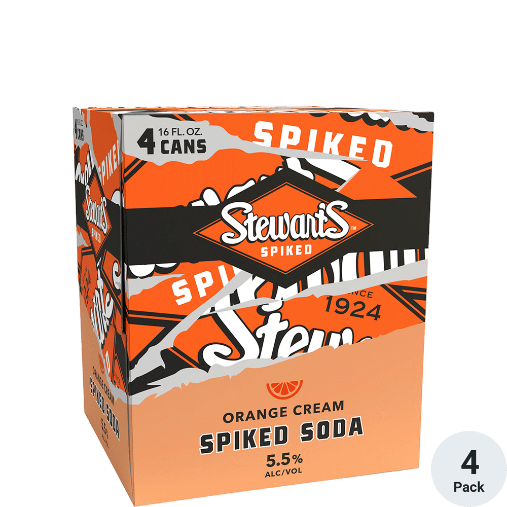 Stewarts Orange Cream Spiked Soda Total Wine & More