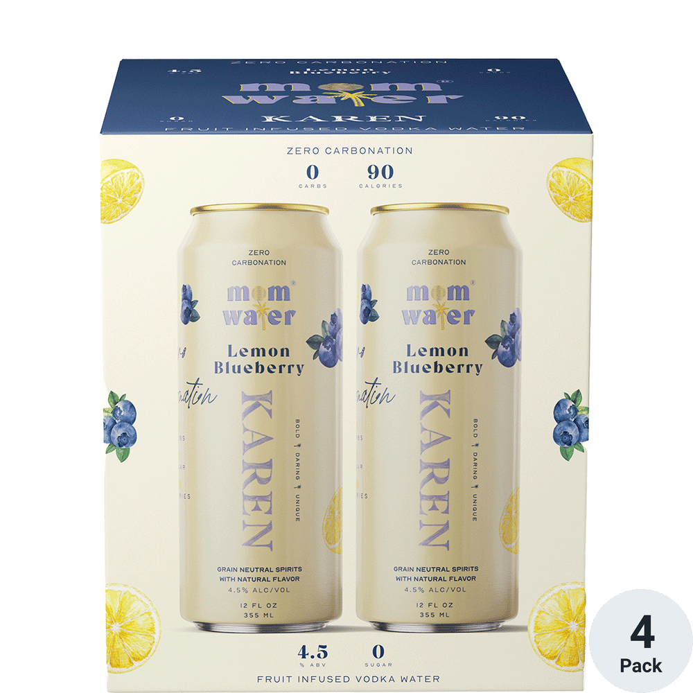 Mom Water Lemon Blueberry Karen Total Wine & More