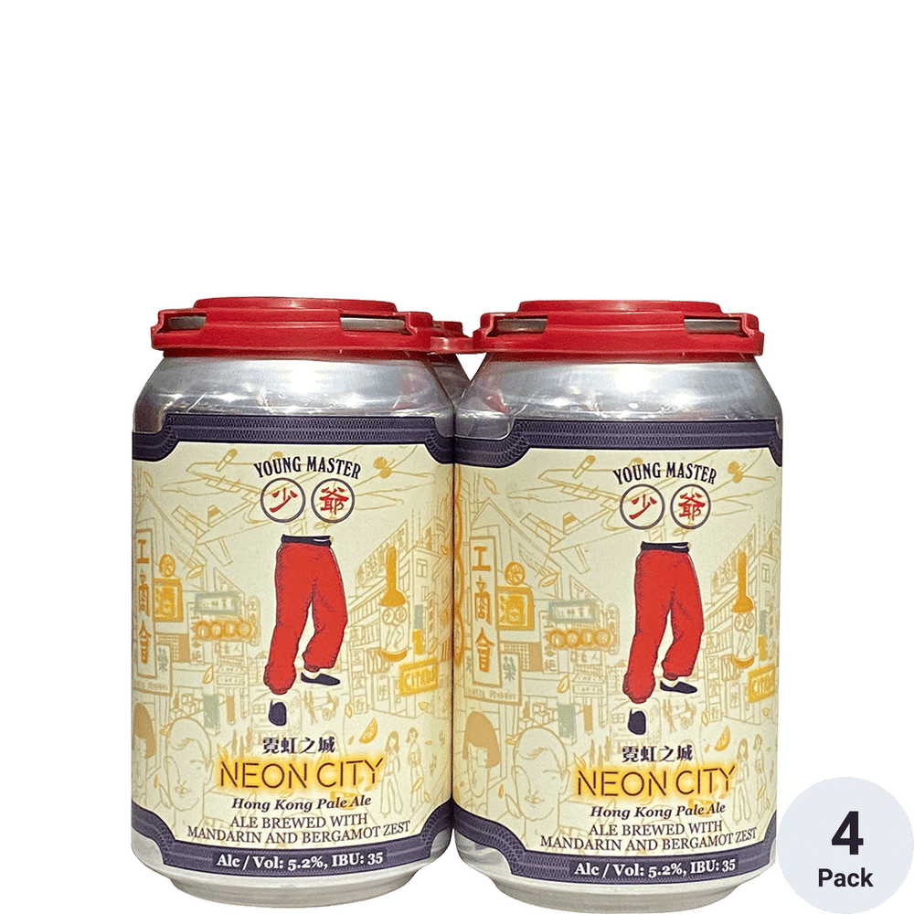 Young Master Neon City 4-11.2oz Cans