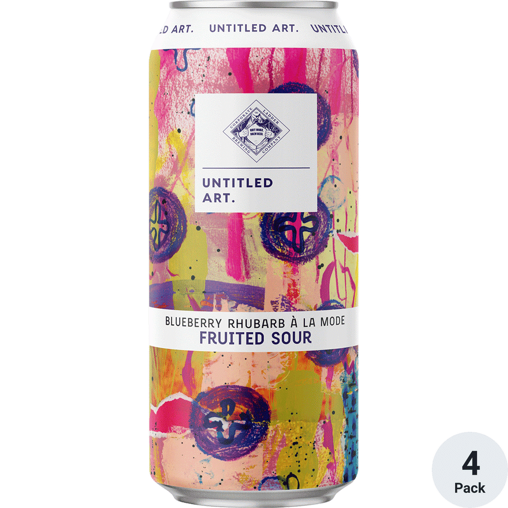 Untitled Art Electro Berry 4pk-16oz Cans