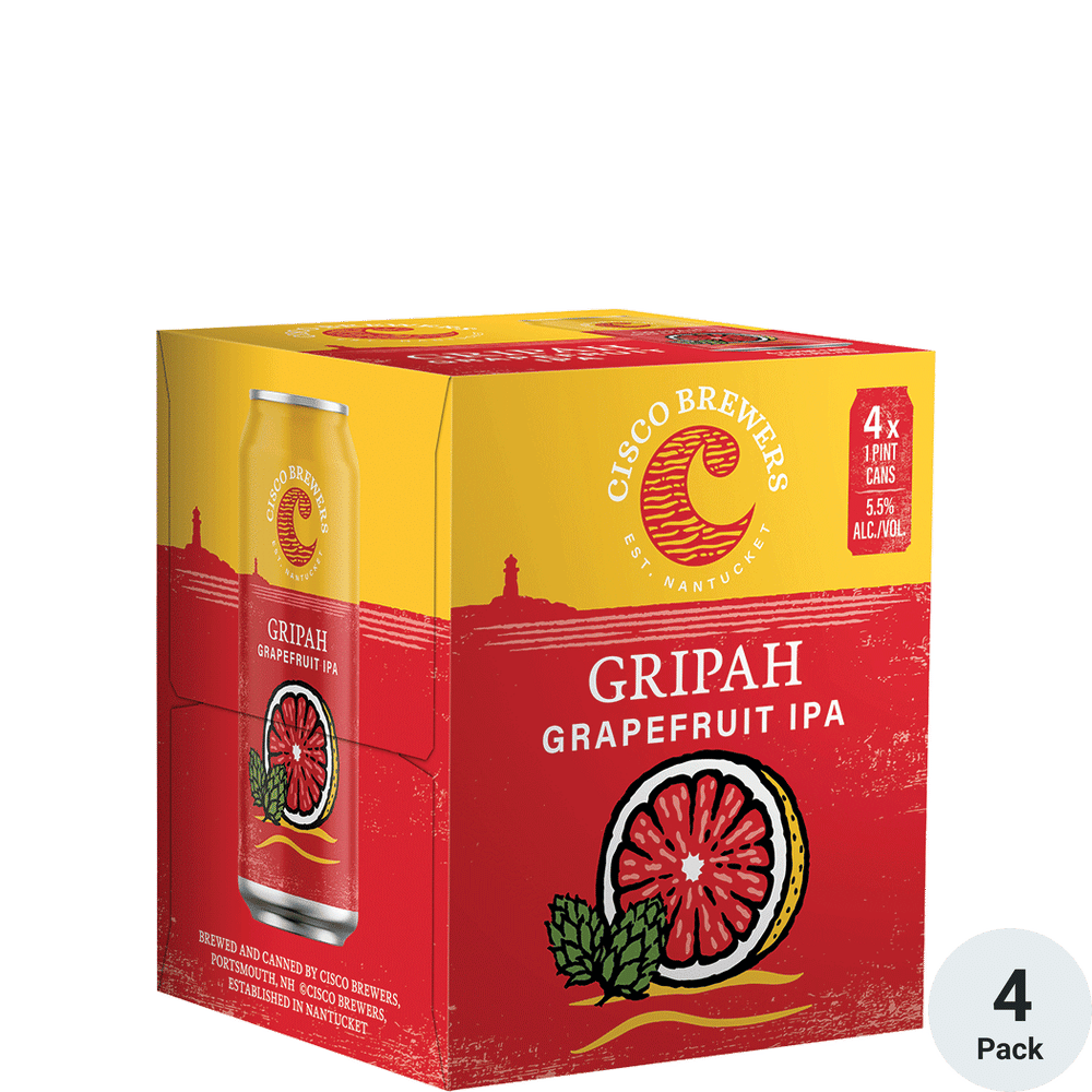 Cisco Gripah Grapefruit IPA Total Wine & More