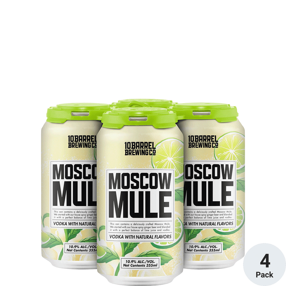 10 Barrel Moscow Mule  4pk-12oz Cans