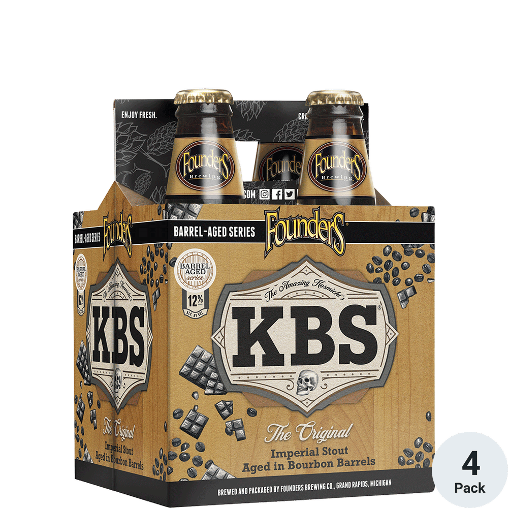 Founders KBS (Kentucky Breakfast Stout) 4pk-12oz Btls