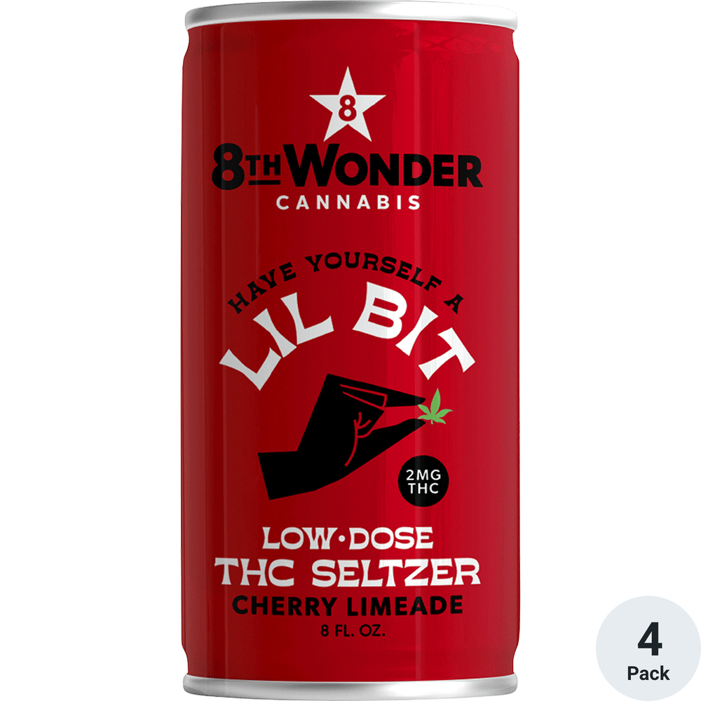 8th Wonder Lil Bit THC 2mg Cherry Limeade | Total Wine & More
