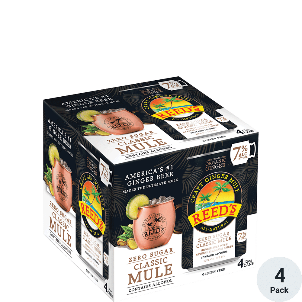 Reed's Zero Sugar Stormy Mule Dark Ginger Mule Total Wine & More