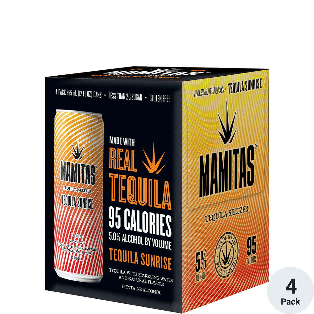 Mamitas Tequila Sunrise Tequila Seltzer Total Wine & More