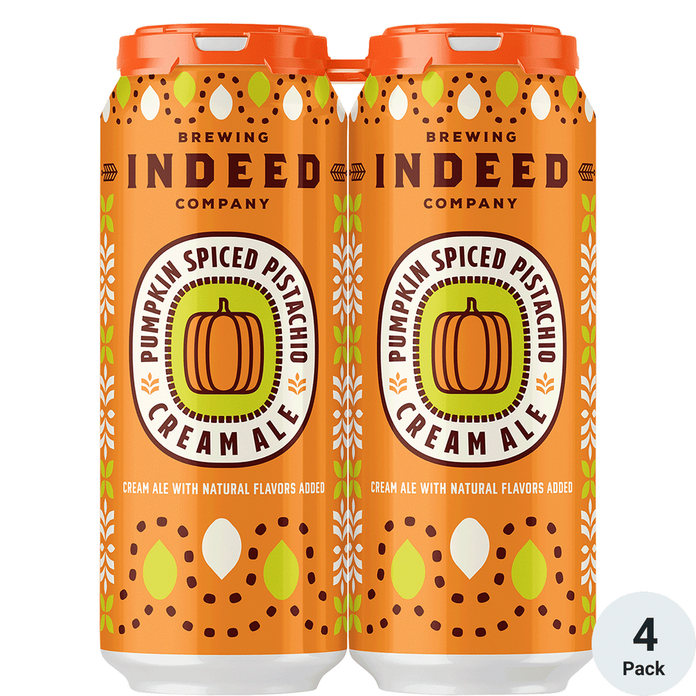 Indeed Pumpkin Spiced Pistachio Cream Ale Total Wine & More