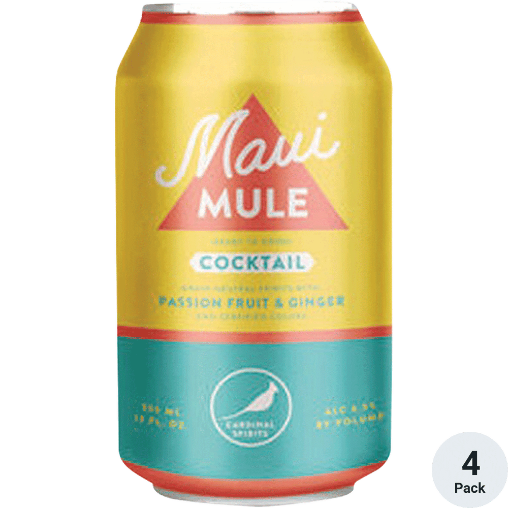 Cardinal Spirits Maui Mule 4pk-12oz Cans