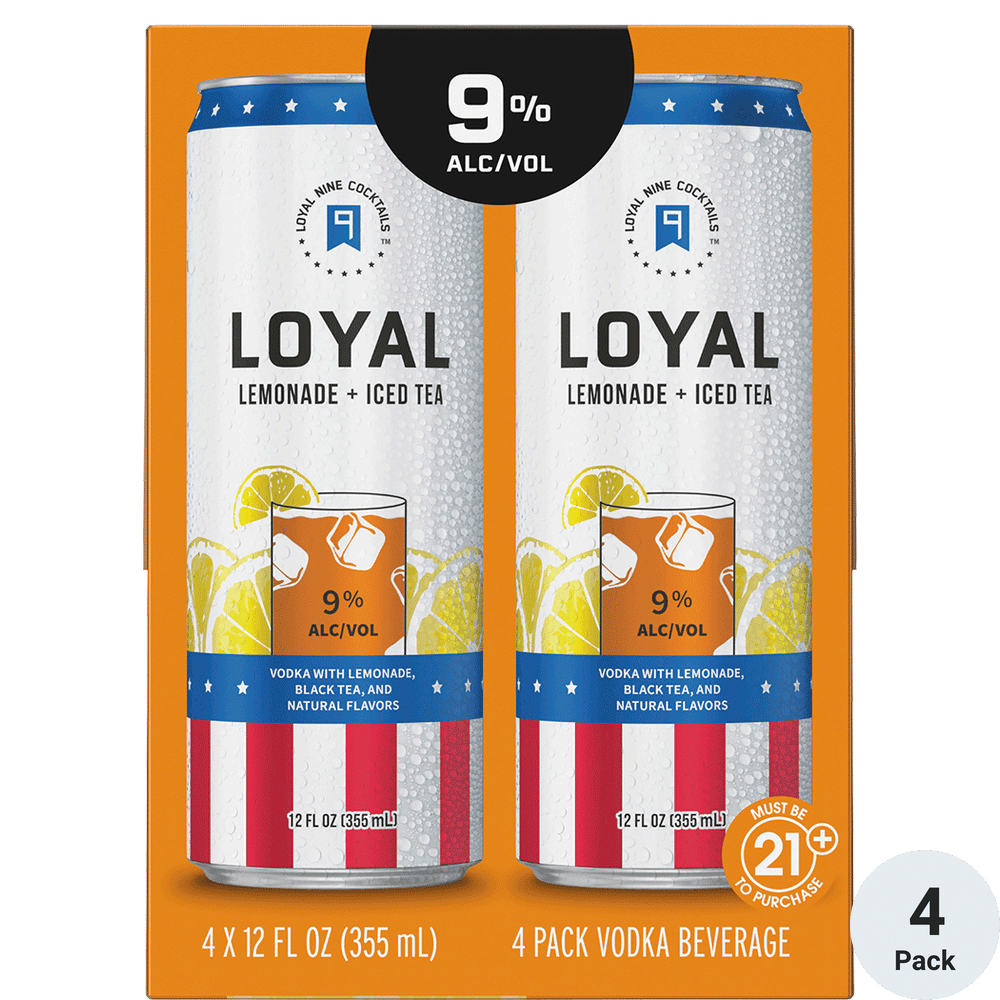 Loyal 9 Lemonade Iced Tea Total Wine & More