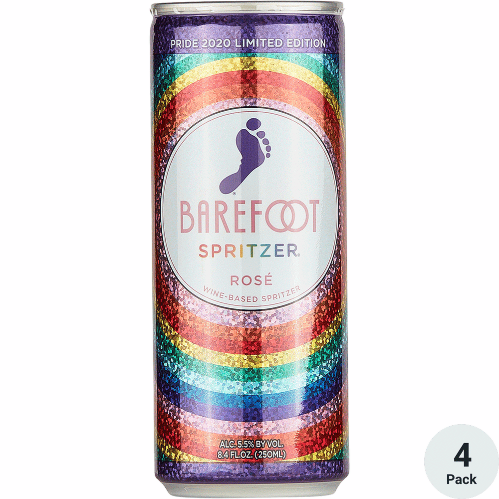 Barefoot Spritzer Rose Limited Time Pride Package Total Wine & More