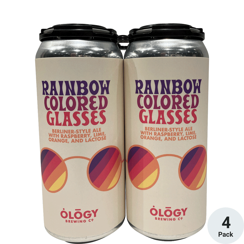 Ology Rainbow Colored Glasses Total Wine & More