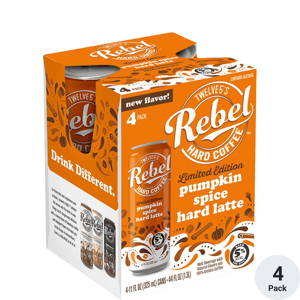 Rebel Hard Coffee Pumpkin Spice Latte Total Wine & More